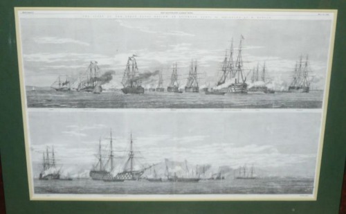British fleet at Spithead 1856